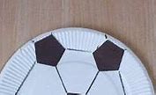 Image result for Paper Plate Soccer Ball Craft