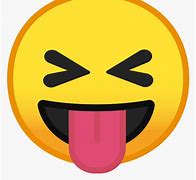 Image result for Tongue Emoji Face