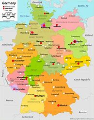 Image result for Germany Map German States