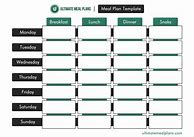 Image result for Meal Prep Plan Sheet