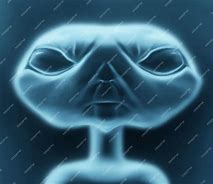 Image result for Blue Alien Head