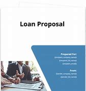 Image result for Sample Loan Proposal Template