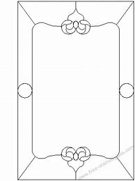 Image result for Stained Glass Frame Pattern