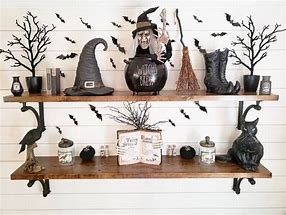 Image result for Black Cat Halloween Decorations