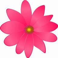 Image result for Pink Daisy Clip Art