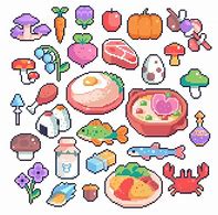 Image result for Spicy Food Pixel Art