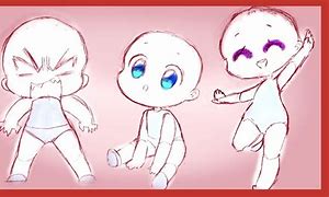 Image result for How to Draw a Chibi Fighting