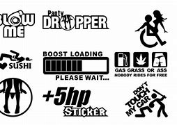 Image result for Funny JDM Stickers