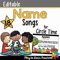 Image result for Preschool Name Songs