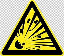 Image result for Risque Explosion Pictogramme