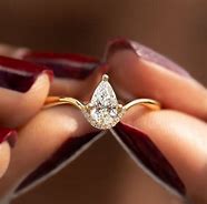 Image result for Pear Cut Engagement Rings