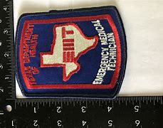 Image result for Iron On Texas EMT Patch