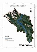 Image result for Siang District Map