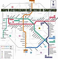 Image result for Santiago Metro Map