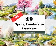 Image result for Minnesota Spring Landscape Clip Art