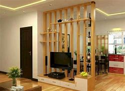 Image result for TV Divider Cabinet Design