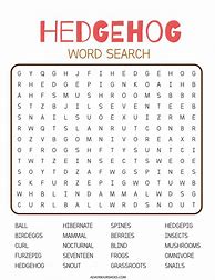 Image result for Hedgehog Worksheet