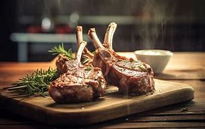 Image result for On Rack Lamb Loin Chops