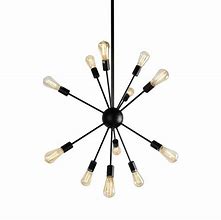 Image result for Slope Ceiling Sputnik Chandelier