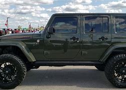 Image result for army green jeep wrangler lifted