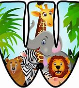 Image result for Letter J Jungle-Theme