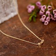 Image result for Gold Cube Eye Necklace