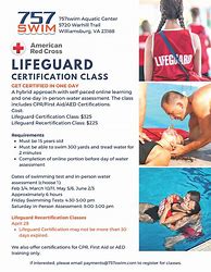 Image result for American Red Cross Lifeguard Certification Resume