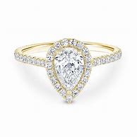 Image result for 14K Gold Pear-Shaped Engagement Ring