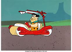 Image result for Flintstones Car Cartoon