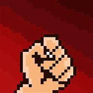 Image result for 16X16 Fist Pixel Art