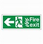 Image result for Fire Exit Sign Clip Art