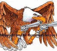 Image result for American Eagle Holding Gun