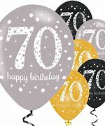 Image result for 70th Birthday Party Balloons