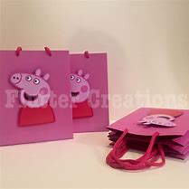 Image result for DIY Peppa Pig Treat Bags