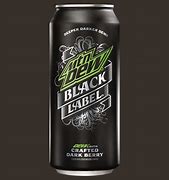 Image result for Mountain Dew Black Label