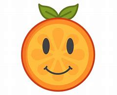 Image result for Orange Face Emoji