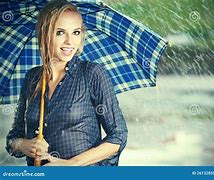 Image result for Girl in Rain Night