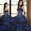 Image result for Royal Blue Wedding Dress