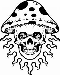 Image result for Trippy Mushroom Art Drawings