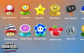 Image result for Mario Power-Ups 2D