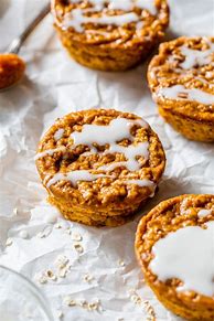 Image result for Pumpkin Baked Oatmeal Cups