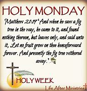 Image result for Holy Week Monday