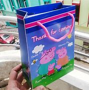 Image result for DIY Peppa Pig Treat Bags