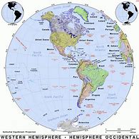 Image result for Western Hemisphere Outline Map