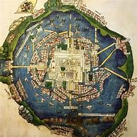 Image result for Map Tenochtitlan Aztec Capital