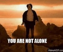 Image result for I AM All Alone GIF