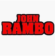 Image result for Rambo 3 Logo