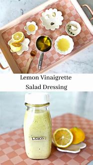 Image result for Lemon Vinaigrette Salad Dressing