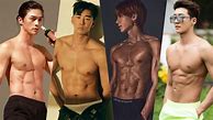 Image result for Korean Man ABS