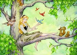 Image result for Briar Rose Aurora Disney Art